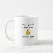 Mug Je veux être… une pépite de poulet ! (Gauche)
