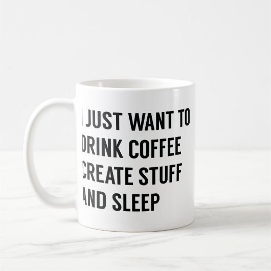 Mug Je Veux Juste (Gauche)