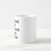 Mug Je Veux Juste Boire Du Café Drôle Sarcastique (Centre)
