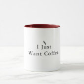 Mug je veux juste du café (Centre)