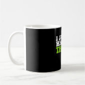 Mug Je veux juste le trèfle du bout St Patrick's Day (Gauche)