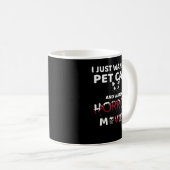 Mug Je Veux Juste Pet Chats Et Regarder Des Films D'Ho (Devant droit)