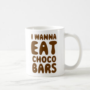 Mug Je veux manger des barres de Choco