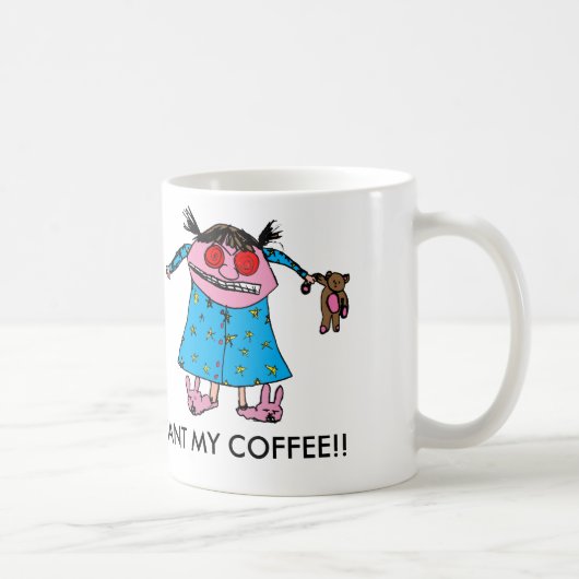 Mug Je Veux Mon Café (Droite)