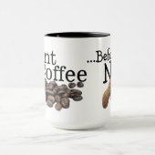 Mug Je veux mon café... (Centre)