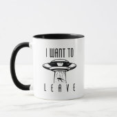 Mug Je Veux Partir (Gauche)