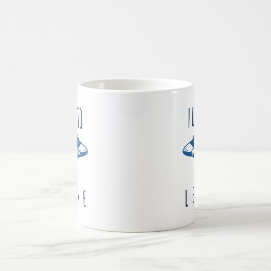 Mug Je Veux Partir (Centre)
