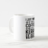 Mug Je Veux Pet Mon Beagle Kerry (Devant gauche)