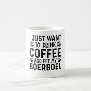 Mug Je Veux Pet Mon Boerboel