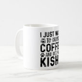 Mug Je Veux Pet Mon Kishu (Devant gauche)