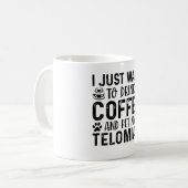 Mug Je Veux Pet Mon Telomian (Devant gauche)