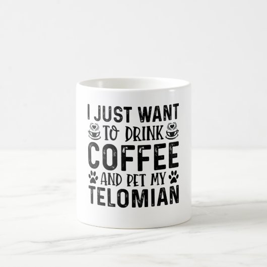 Mug Je Veux Pet Mon Telomian (Centre)
