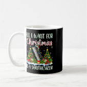Mug Je Veux Pour Noël Est Un Synthétiseur Xmas Tree Li (Gauche)