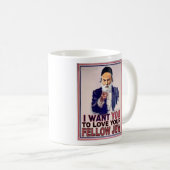 Mug Je veux que VOUS aimiez votre juif semblable - (Devant droit)