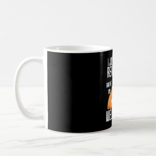 Mug Je Veux Simplement Lire Des Livres Et Pet Mon Corg (Gauche)