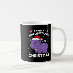 Mug Je veux un Hiptamus pour Noël Douces hanches