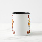 Mug Je veux un sandwich (Centre)
