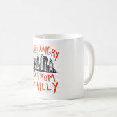 Mug je viens de philly (Devant droit)