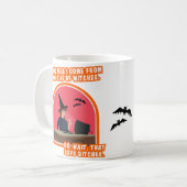 Mug Je viens d'une longue lignée de sorcières. (Devant gauche)