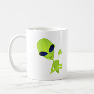 Mug Je viens en paix Alien