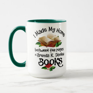 Mug Je vis entre les pages de Brenda K Davies Livres