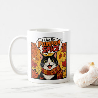 Mug Je vis pour Pumpkin Spice
