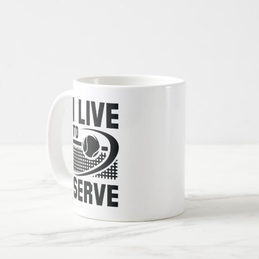 Mug Je Vis Servir (Devant gauche)