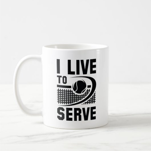 Mug Je Vis Servir (Gauche)