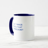 MUG JE VOIS DES CHOSES DANS VOUS QUE D'AUTRES NE FONT (Devant gauche)