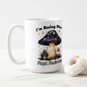 Mug Je vois des étoiles des champignons magiques