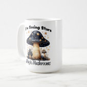 Mug Je vois des étoiles des champignons magiques (Devant gauche)
