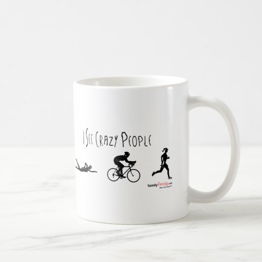Mug Je vois les personnes folles (Droite)