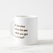 Mug Je vois où vos plans magiques venir de (2) (Devant gauche)