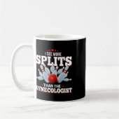 Mug Je Vois Plus De Splits Que Le Gynécologue Bowling (Gauche)