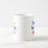 Mug Je vois que quelqu'un avait pris des pilules de (Centre)