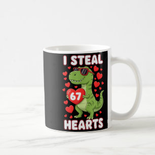 Mug Je vole des coeurs 67 Trex Enfants Saint-Valentin 