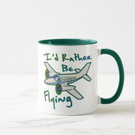 Mug Je volerais plutôt (Droite)