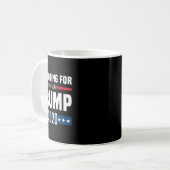 Mug Je vote pour l'élection de Trump (Devant gauche)
