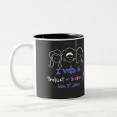 Mug - "Je vote pour protéger nos soeurs !" (Gauche)