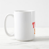 Mug Je vous ai dit sac de citation (Gauche)