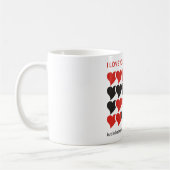 Mug JE VOUS AIME 24 heures sur 24 (Gauche)
