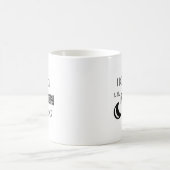 Mug je vous aime à la lune et dos noir blanc (Centre)