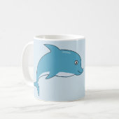 Mug Je vous aime dolphinately ! (Devant gauche)