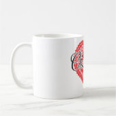 Mug Je vous aime en bulgare - Obicham te (Gauche)