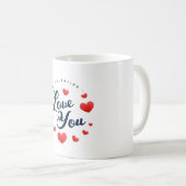 Mug je vous aime être ma Saint Valentin (Devant droit)