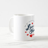 Mug je vous aime être ma Saint Valentin (Devant gauche)