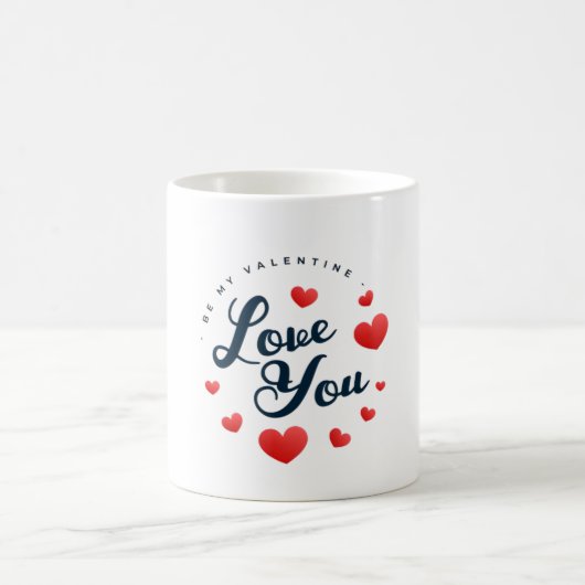 Mug je vous aime être ma Saint Valentin (Centre)