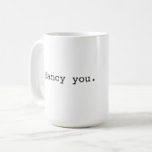 Mug Je vous aime - expression de Britannique (Devant gauche)