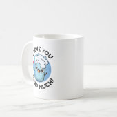 Mug Je Vous Aime Savourer Beaucoup Drôle Soap Pun (Devant gauche)