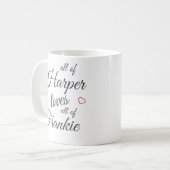 Mug Je Vous Aime Tous (Devant gauche)